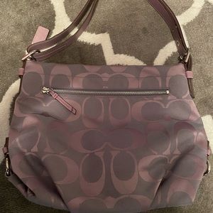 Medium size coach bag